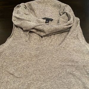 Cowl neck racer back tank